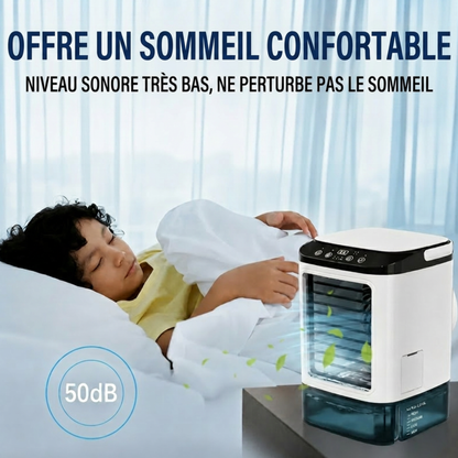 Boréa ClimaPro 2-en-1 — Climatiseur & Chauffage Portable Silencieux