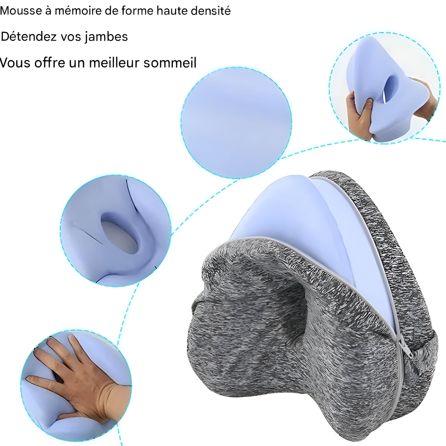 AlignaFlex™ – Dors sans douleur, retrouve tes matins légers