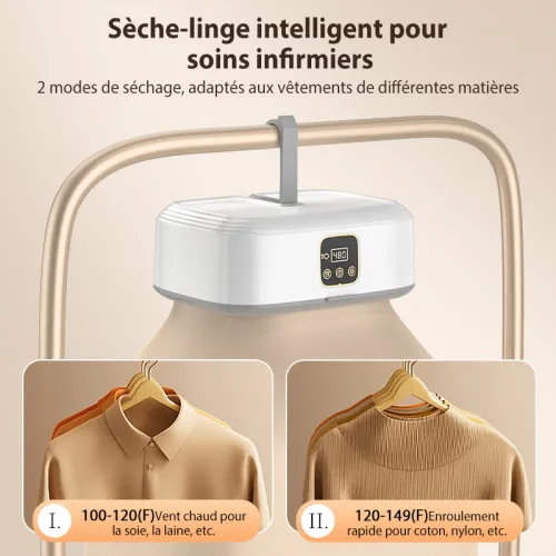 Sécheuse Portable Compacte – Séchage Rapide et Gain d’Espace