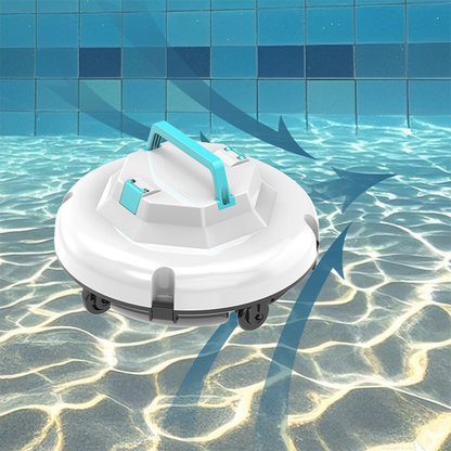 Robot Nettoyeur de Piscine Sans Fil AquaGenie Pro – Aspiration Puissante.