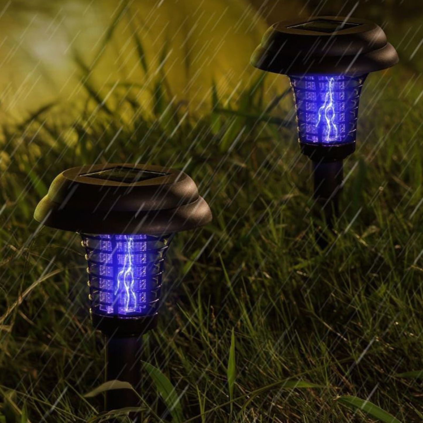 LumiZap Pro — Lampe Solaire Anti-Moustiques 2-en-1