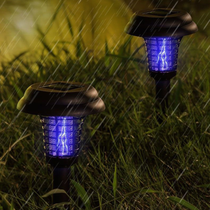 LumiZap Pro — Lampe Solaire Anti-Moustiques 2-en-1