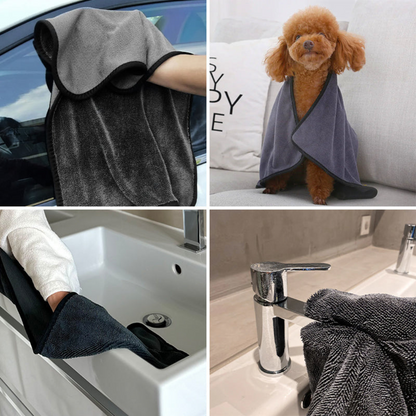 HydraSoft™ – Essuie-Tout Réutilisable Premium - Pack de 2