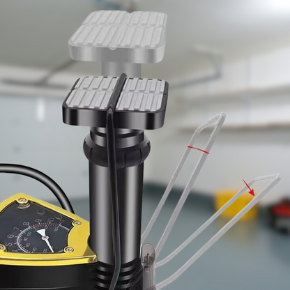 PneumaFix – Pompe à Pied avec Manomètre Intégré