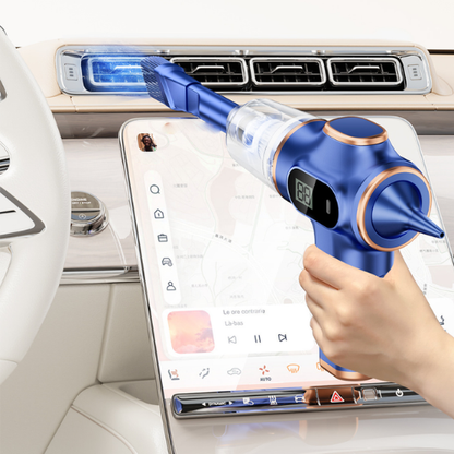 VortexGo™ – Mini Aspirateur Auto Ultra-Puissant & Compact