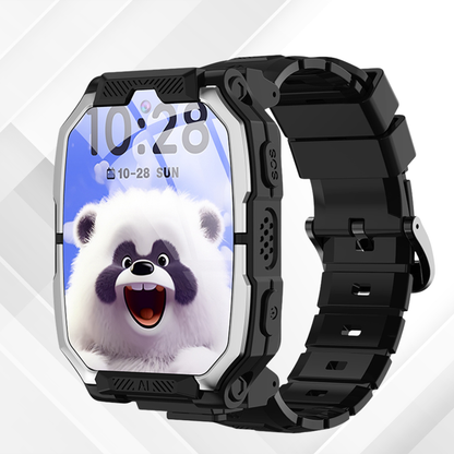 kiumo™ Pro 4G — Montre connectée enfant avec GPS, appels vidéo & bouton SOS