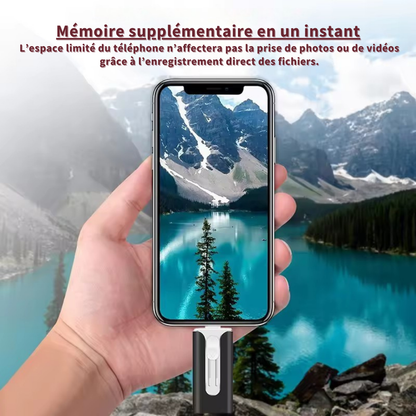 StockGo™ – Mémoire Externe Portable pour Smartphone