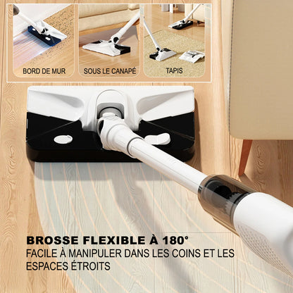 Aspirateur 2-en-1 Sans Fil et Nettoyage à Vapeur : Efficacité et Simplicité au Quotidien