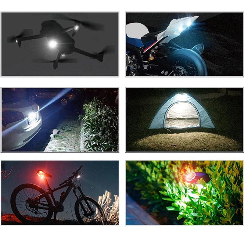 Lumière Stroboscopique LED 7 Modes – Performance et visibilité maximale