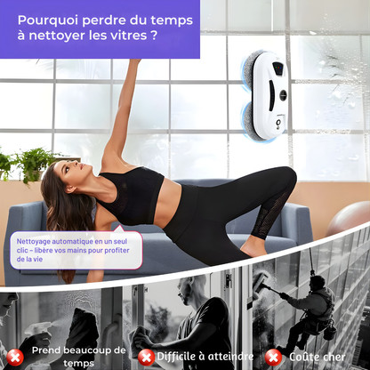 PureVue™ – Robot Lave-Vitres Nouvelle Génération