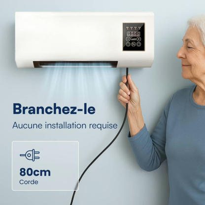 FraîcheurPro AirMax 4-en-1 — Climatiseur Portable Sans Installation