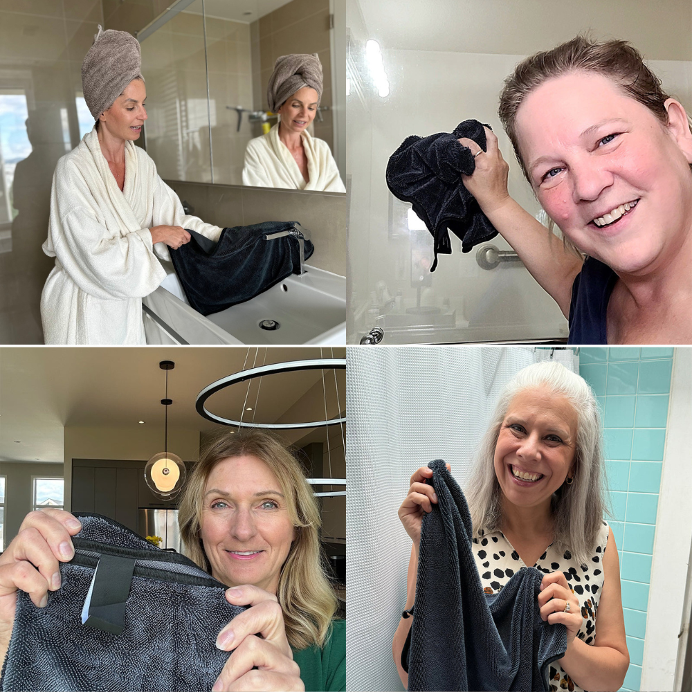 HydraSoft™ – Essuie-Tout Réutilisable Premium - Pack de 2