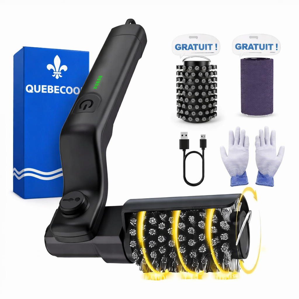 GrillX™ – Nettoyeur Électrique Haute Puissance pour Grilles.
