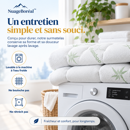 NuageBoréal™ — Surmatelas Confort