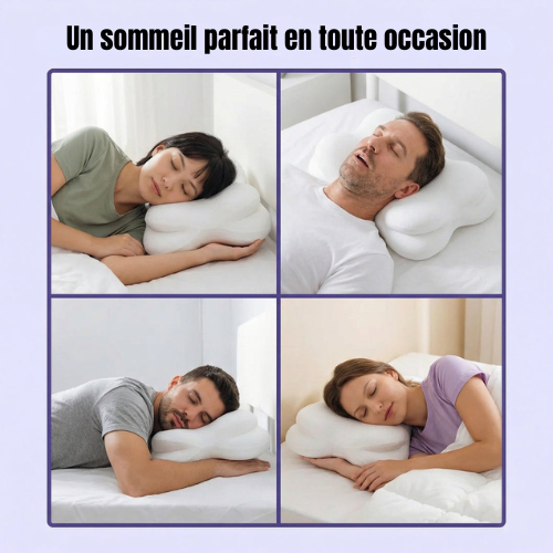 Oreiller SomniX Pro — Soulagement Instantané Dès La Première Nuit
