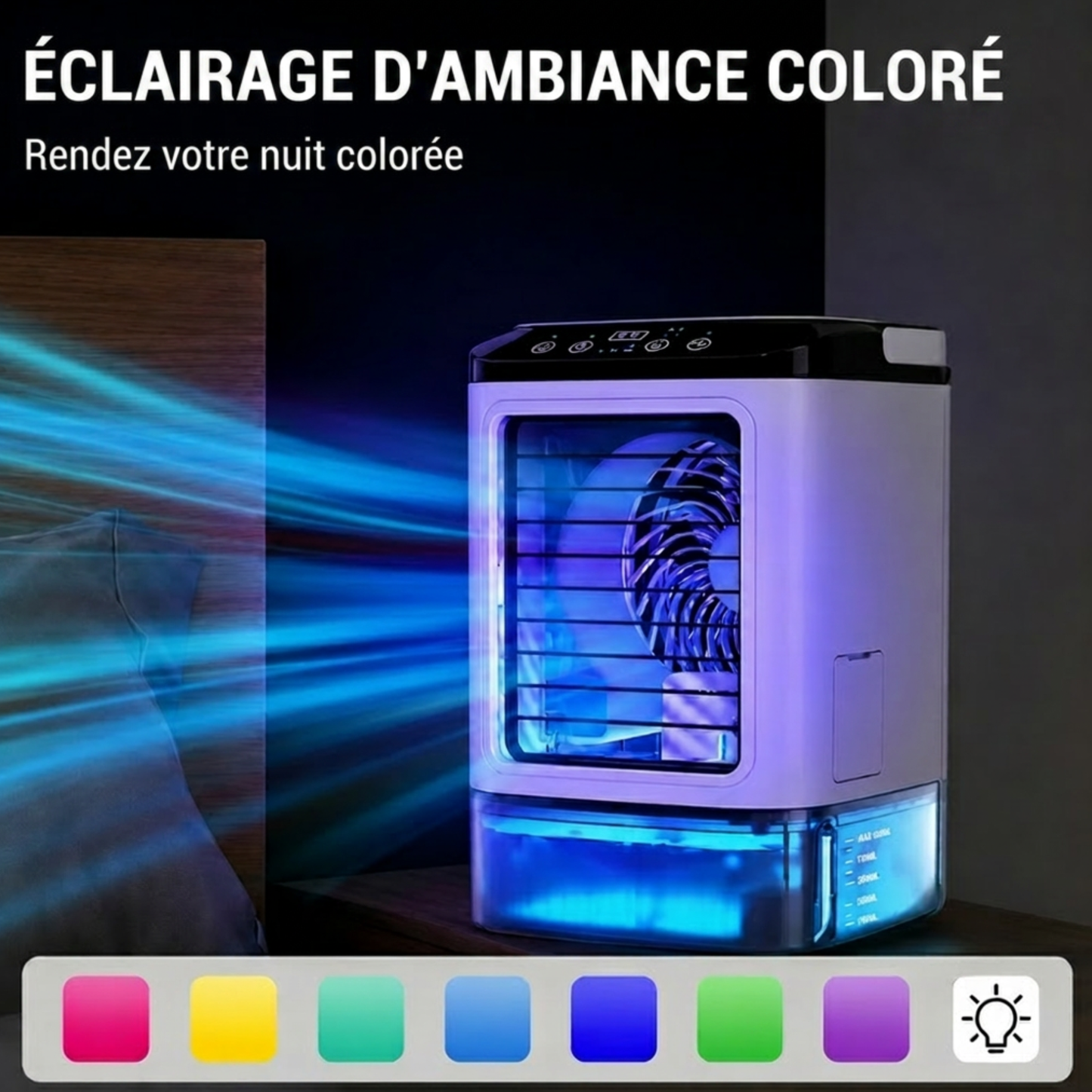 Boréa ClimaPro 2-en-1 — Climatiseur & Chauffage Portable Silencieux