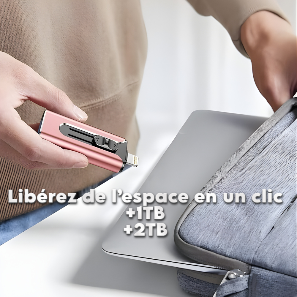 StockGo™ – Mémoire Externe Portable pour Smartphone