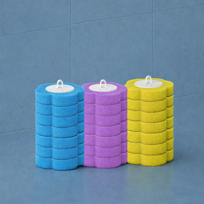 Brosse de Toilette Jetable avec Support Mural