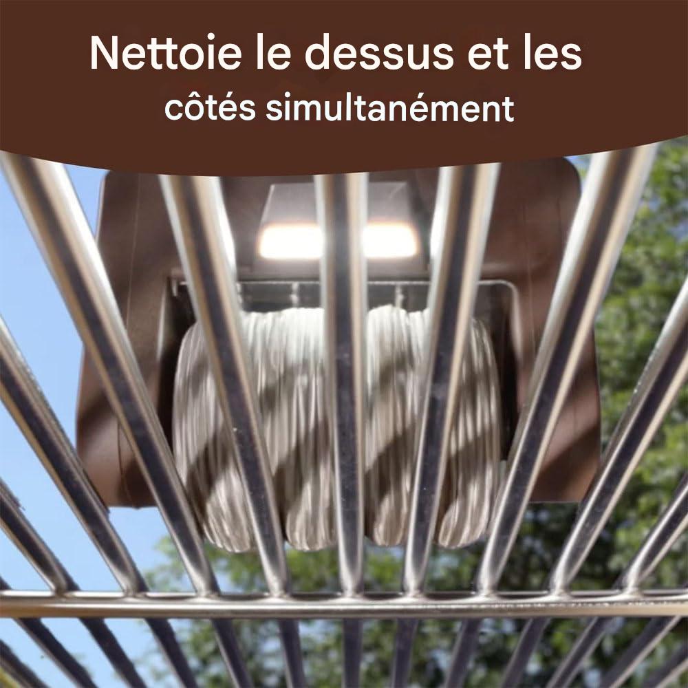NettoyeurGrill™- Nettoyeur de Grille Électrique Sans Fil et Sans Poils
