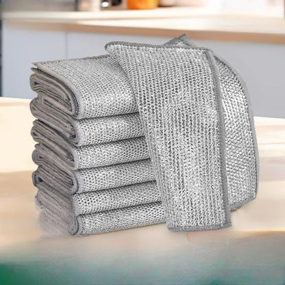 ÉcoBrill™ – Lingette Réutilisable Anti-Rayure & Écologique