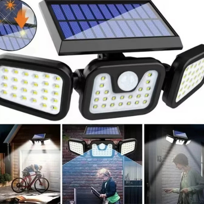 GlowGuard™ – Lampe Solaire Extérieure à Capteur Intelligent.