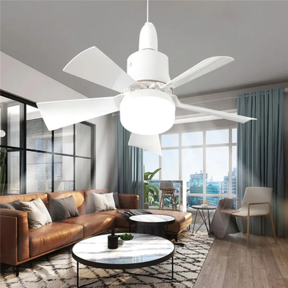 VentiloPro 2-en-1 — Ventilateur de plafond avec lumière LED & télécommande.