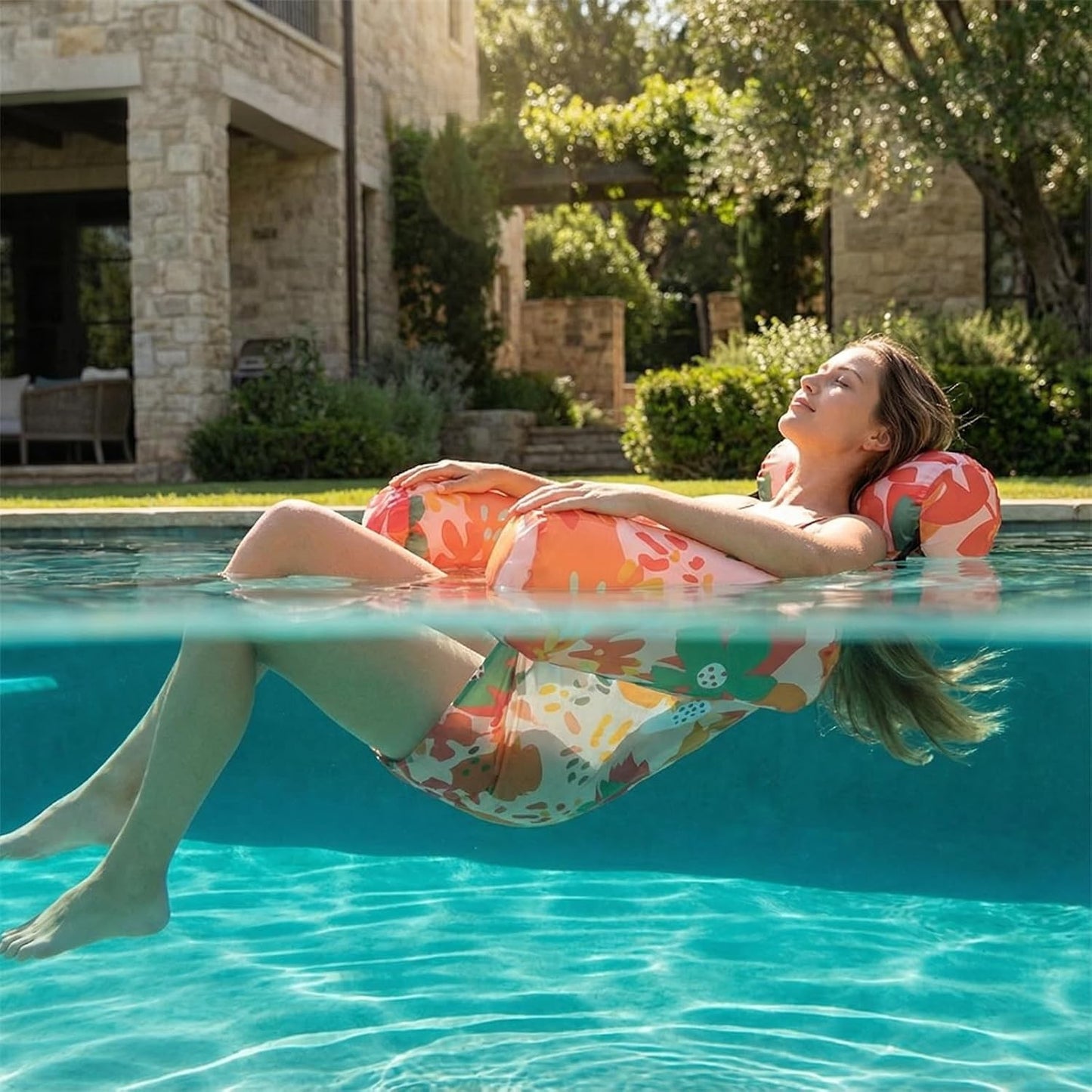 AquaRelax™ – Chaise Longue Flottante Premium pour Piscine