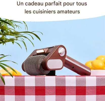 NettoyeurGrill™- Nettoyeur de Grille Électrique Sans Fil et Sans Poils