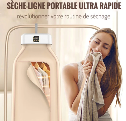 Sécheuse Portable Compacte – Séchage Rapide et Gain d’Espace