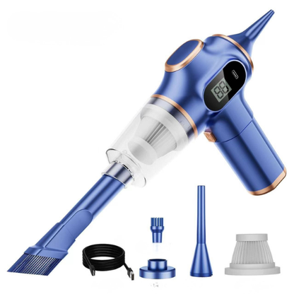 VortexGo™ – Mini Aspirateur Auto Ultra-Puissant & Compact
