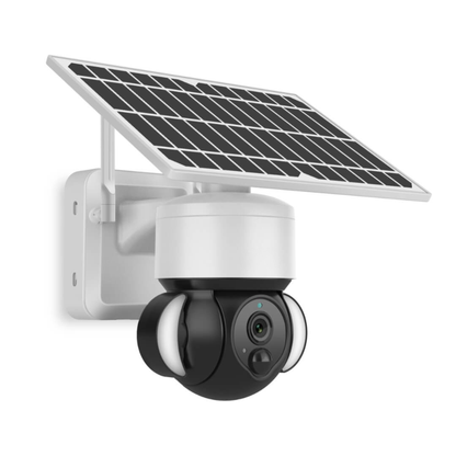VigiLux 360 Pro™ | Caméra de Surveillance Solaire WiFi — Vision 360°, Jour & Nuit.