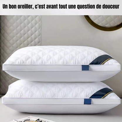 Oreiller CloudNest™ — Duvet Alternatif Hypoallergénique