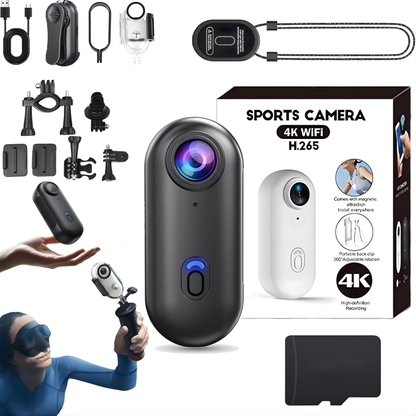 SKYPRO™ – Caméra POV 4K Mains Libres