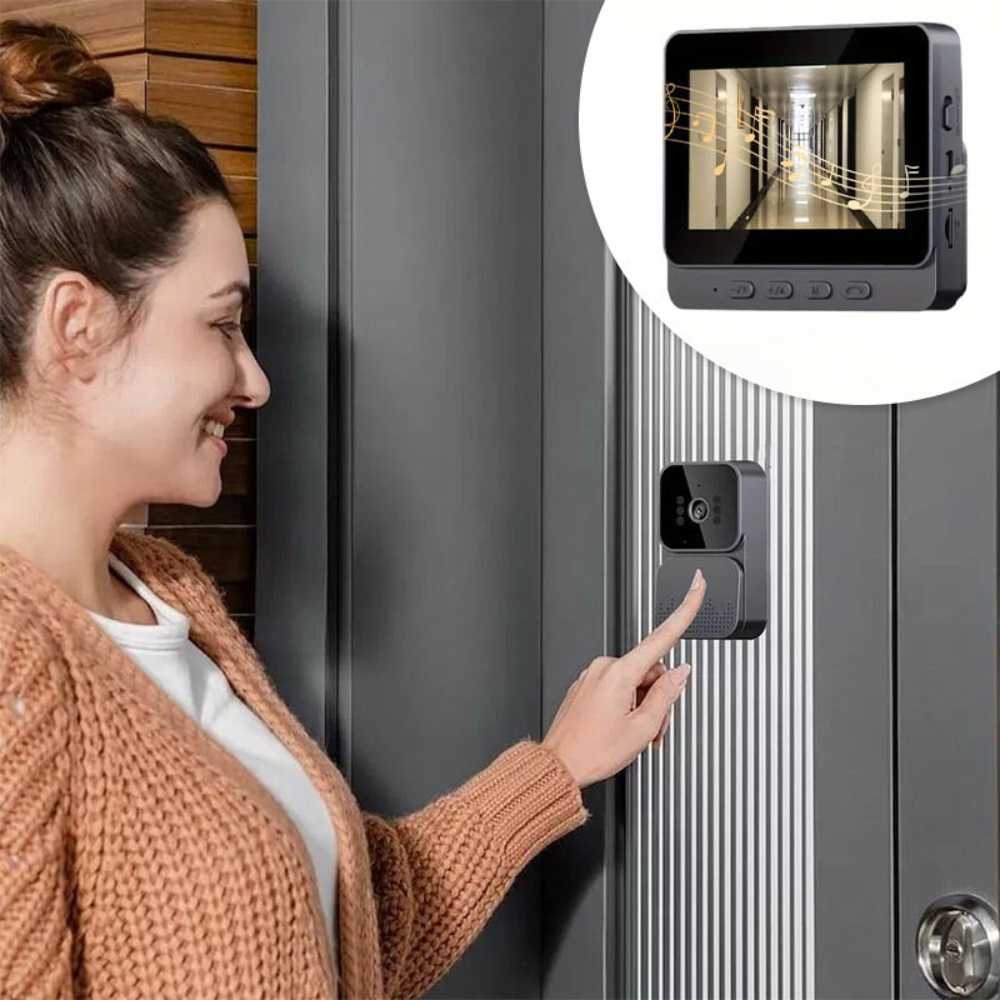 VigiDoor™ – Sonnette Vidéo de Surveillance Intelligente