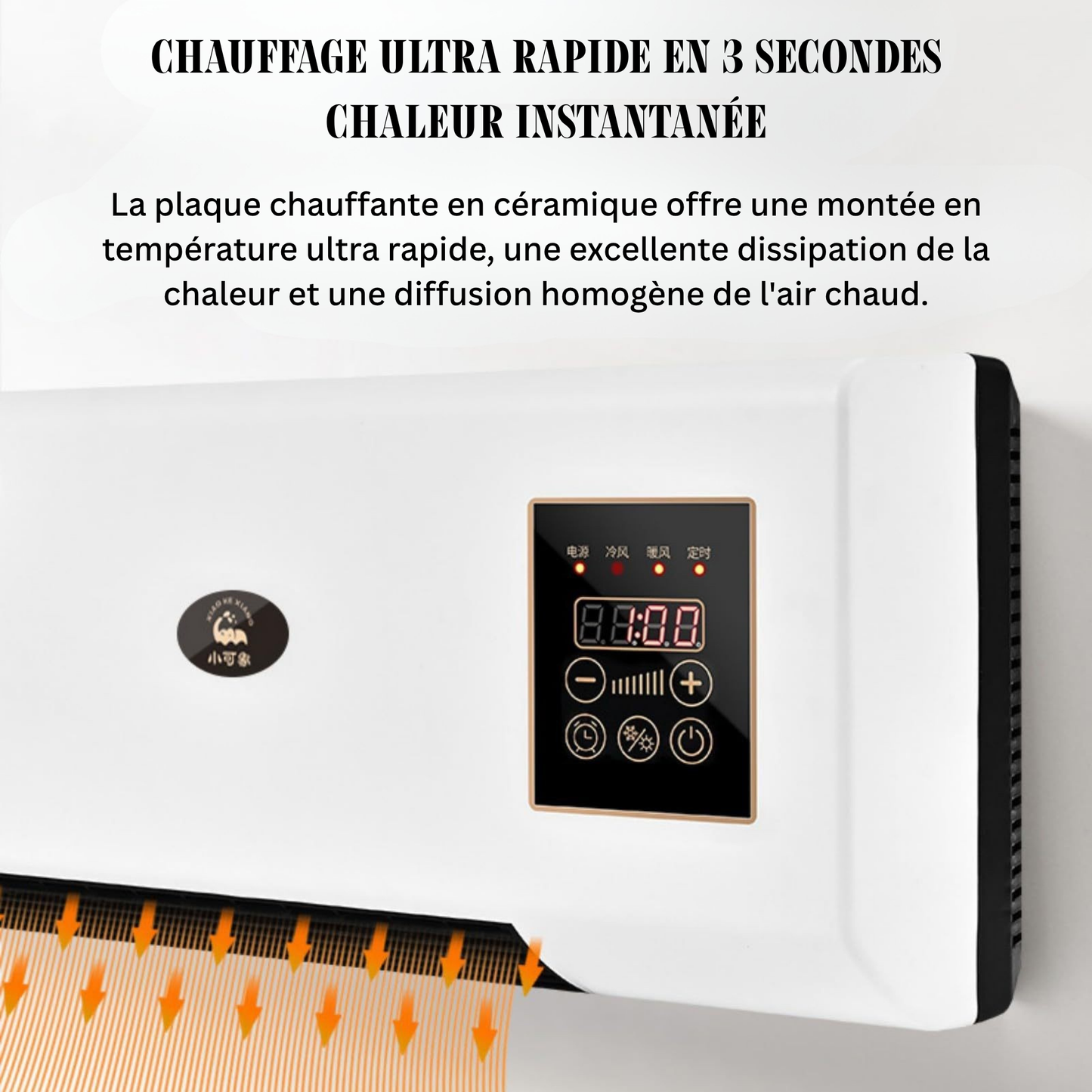 FraîcheurPro AirMax 4-en-1 — Climatiseur Portable Sans Installation