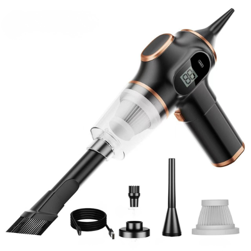 VortexGo™ – Mini Aspirateur Auto Ultra-Puissant & Compact