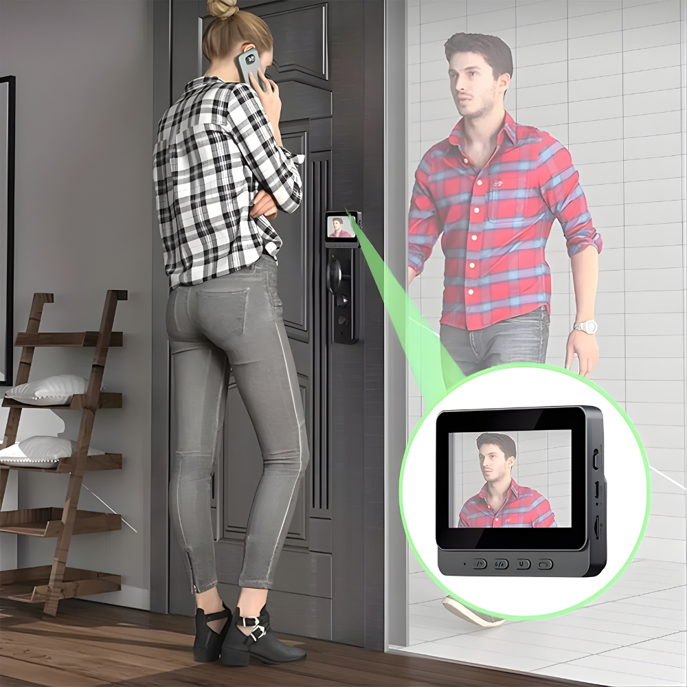 VigiDoor™ – Sonnette Vidéo de Surveillance Intelligente