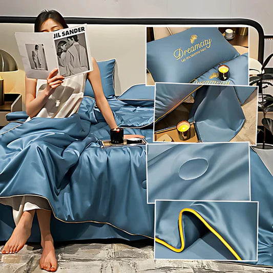 Glacéa™ – Couette Fraîche Brodée Premium