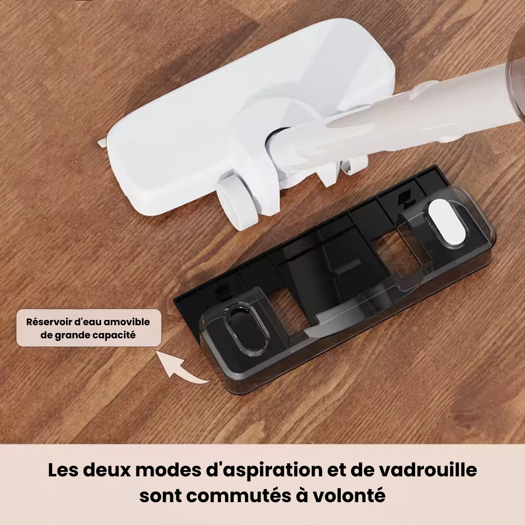 Aspirateur 2-en-1 Sans Fil et Nettoyage à Vapeur : Efficacité et Simplicité au Quotidien