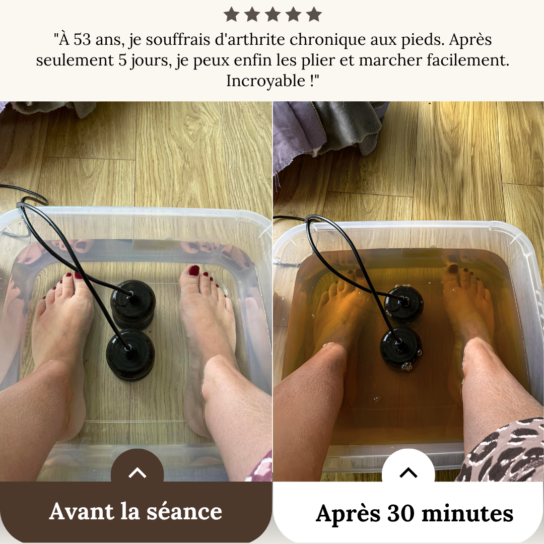 DetoxiPieds™ – Bain Relaxant Détoxifiant