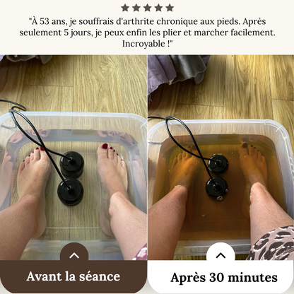 DetoxiPieds™ – Bain Relaxant Détoxifiant