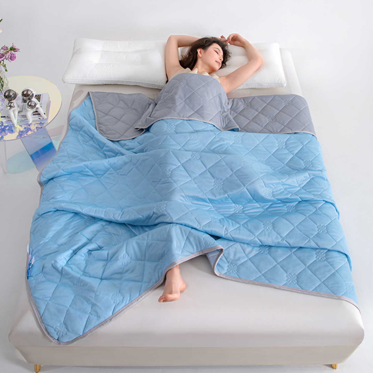 Couette Fraîcheur SilkAir™ | Dormez au frais toute la nuit.