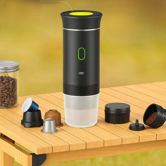 CoffeeBrew™ – Votre Café Parfait, Partout, à Tout Moment !