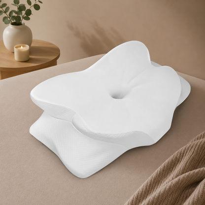 NuvaRest™ – Oreiller Ergonomique Cervical Rafraîchissant