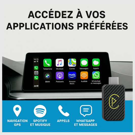 CarLink Pro™  - Adaptateur sans fil CarPlay