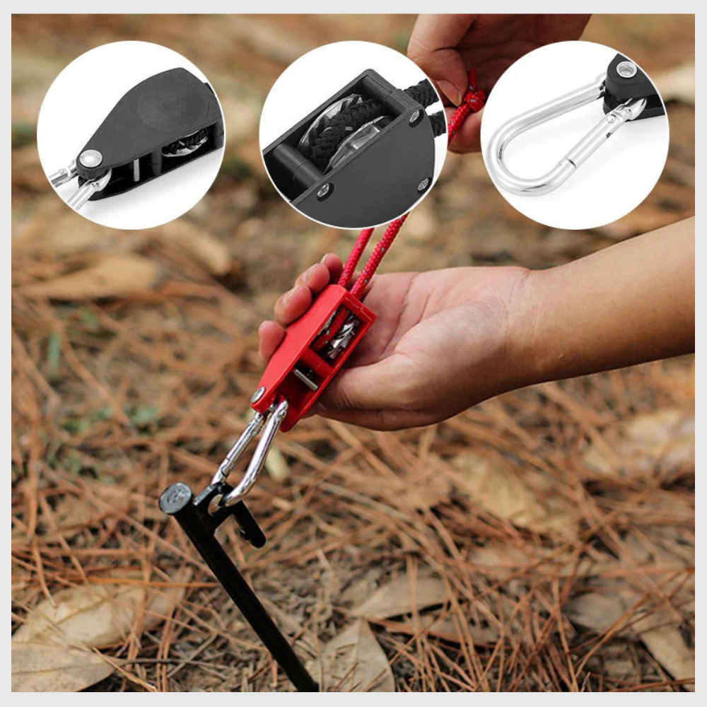 CampFix™ – Corde Ajustable Haute Résistance