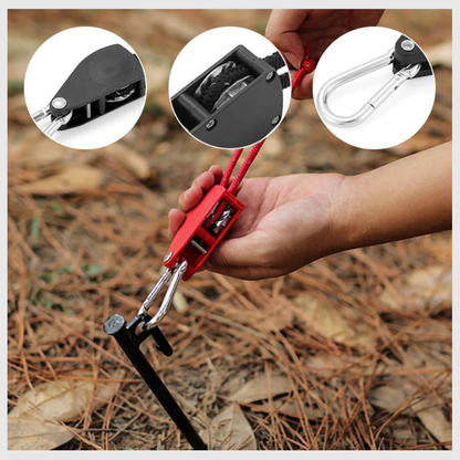 CampFix™ – Corde Ajustable Haute Résistance