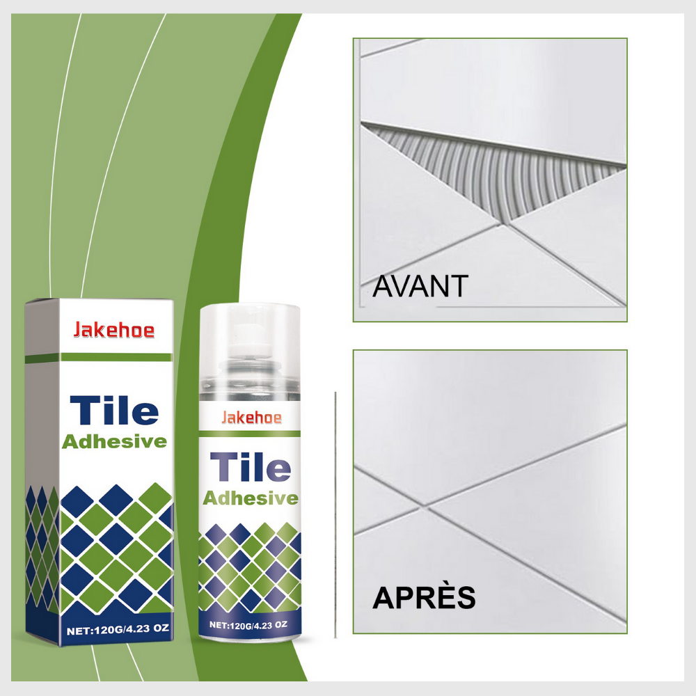 FixCarrelage™ – Spray adhésif pour carrelage