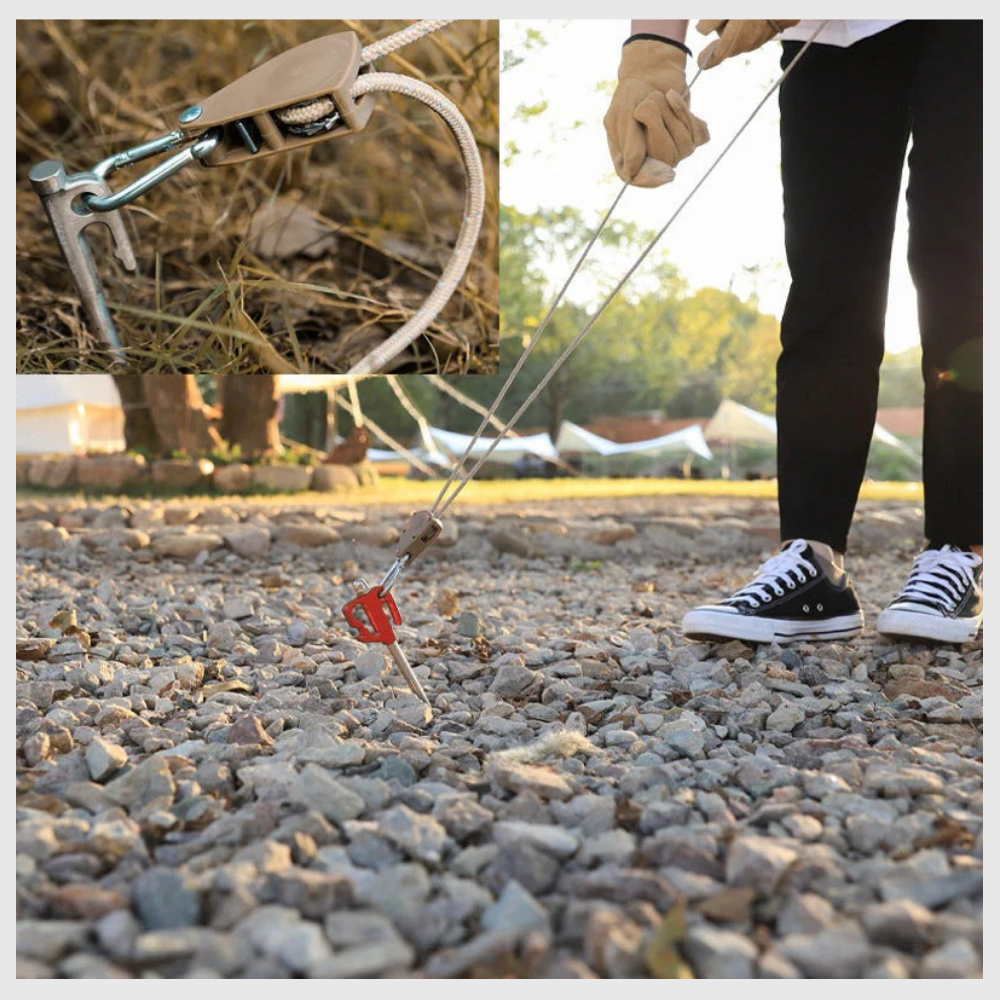 CampFix™ – Corde Ajustable Haute Résistance