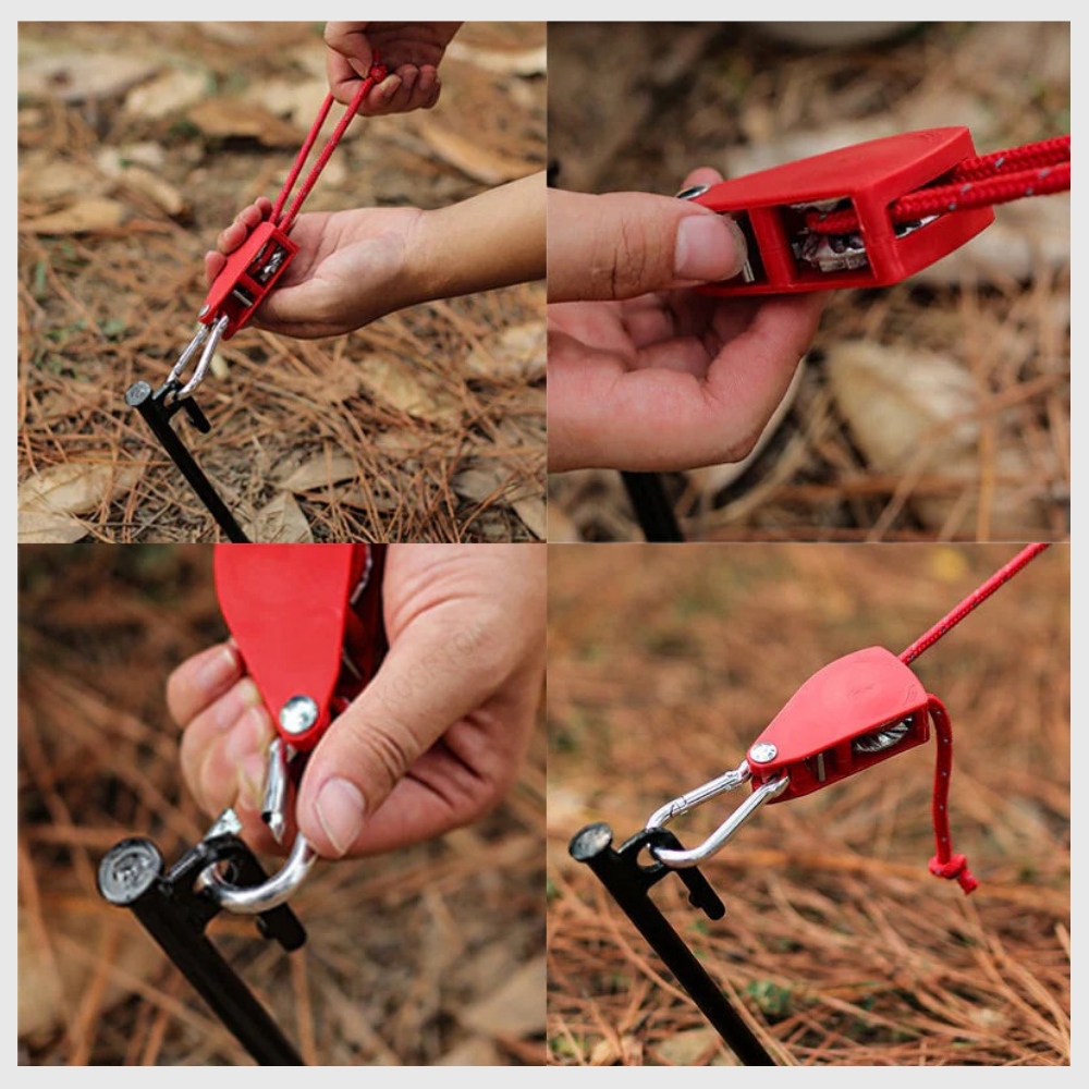 CampFix™ – Corde Ajustable Haute Résistance